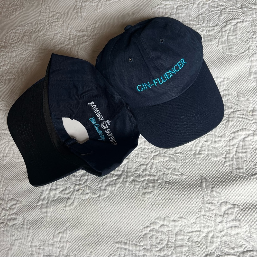 NEW Bombay Sapphire Navy “Gin-fluencies” Baseball Hat